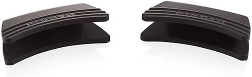 Vista 6 de Le Creuset Juego de 2 agarres de silicona, 5" x 2 1/2" cada uno, negro
