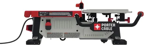 Vista 3 de PORTER-CABLE Sierra para azulejos, sierra húmeda con capacidad de corte de 7 pulgadas y guía de corte a bordo (PCE980)