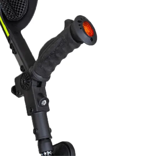 Vista 4 de Nueva generación Ergobaum ergonómico muleta/bastón (unidad individual) Ergobaum de una sola unidad que actúa como un bastón de rendimiento fuerte