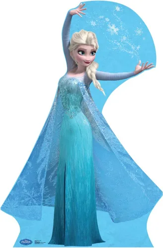 Vista 12 de Figuras de cartón de Frozen, se sostienen solas, Anna, talla única