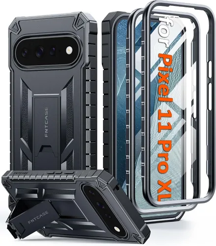 Vista 27 de FNTCASE for Galaxy Z Fold 8 Ultra Case, Z Fold 7 Case with Pen Holder Black