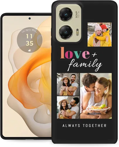 Vista 43 de Funda personalizada para Motorola Moto G Stylus 5G con nombre de foto y texto – GStylus 5G personalizada para teléfono móvil/smartphone/teléfono