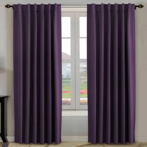 Vista 75 de H.VERSAILTEX Cortinas Opacas con Aislamiento Térmico, Paneles de Tratamiento de Ventanas que Oscurecen la Habitación, Cortinas Opacas para Sala
