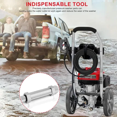 Vista 3 de Piezas para lavadora a presión, repuesto de tubo de salida 201497GS 190589GS 190634GS para piezas de lavadora eléctrica Craftsman, compatible
