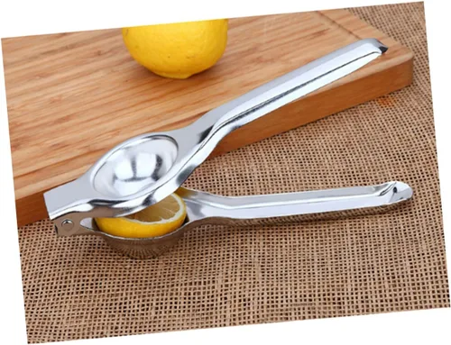 Vista 9 de INOOMP Exprimidor manual de acero inoxidable con exprimidor manual de limón y naranja con cómodo exprimidor de cítricos de mano para lima, kiwi