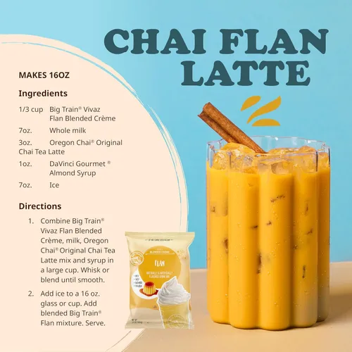 Vista 7 de Big Train Flan Blended Crème 1pk