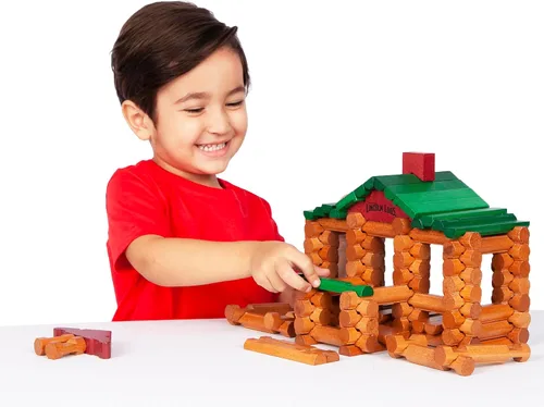 Vista 6 de Lincoln Logs Lata del 100 aniversario