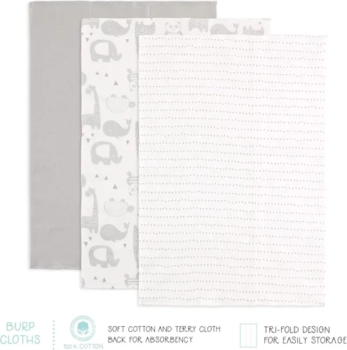 Vista 7 de The Peanutshell Set de regalo de canastilla para recién nacidos para niños o niñas