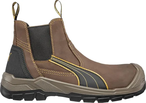 Vista 5 de PUMA Safety Tanami Double Gore - Botas de trabajo de 6 pulgadas, puntera compuesta, antideslizante, EH