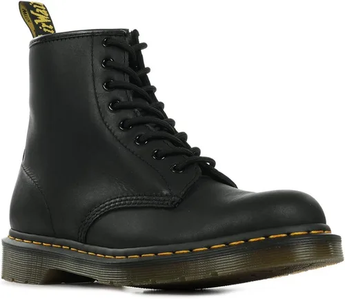 Vista 2 de Dr. Martens 1460 Bota de 8 Ojales, negro (Black Greasy)