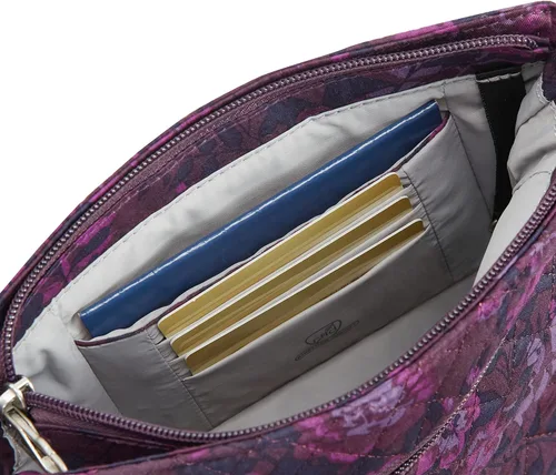 Vista 98 de Travelon Mini bolso de hombro clásico antirrobo