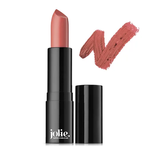 Vista 18 de Jolie Luxury Matte Lipstick - Fórmula cremosa hidratante, sin parabenos (Alexa)