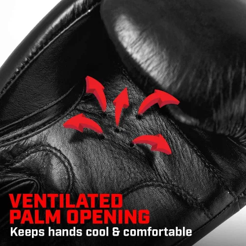 Vista 3 de Revgear Guantes de boxeo de cuero Elite