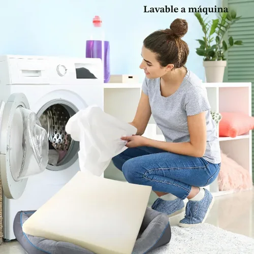 Vista 6 de Cama ortopédica para perros pequeños, sofá impermeable para perros pequeños, sofá de espuma de apoyo para mascotas con funda extraíble, parte