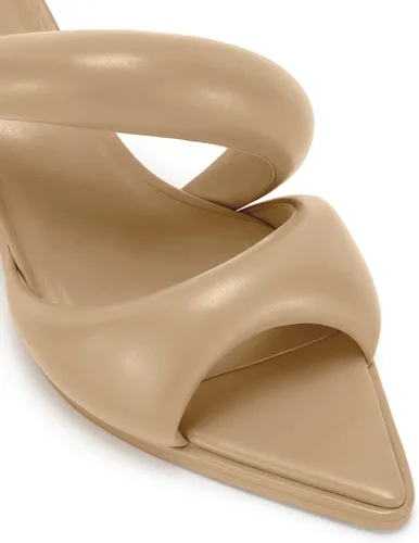 Vista 4 de JW PEI Sandalias de tacón Sara Mule para mujer