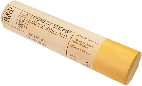 Vista 116 de R&F Handmade Paints - Pigmento profesional al óleo en barra, naranja lizarina, 6.4 fl oz
