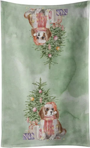 Vista 77 de Caroline's Treasures Toalla de cocina Christmas English Bulldog #2, 15 X 28, multicolor
