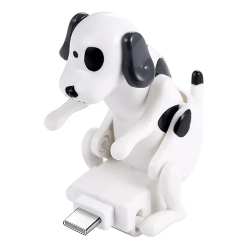 Vista 10 de Funny Dog - Cable de carga USB de 4 pies para Android (cable Android, naranja)