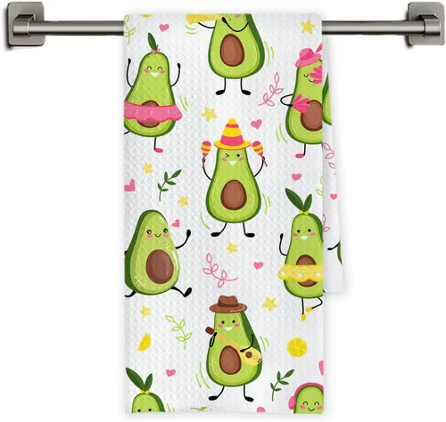 Vista 20 de Chicimln - Divertidas toallas de mano de goma para baño, estilo bohemio, para bañera, pato amarillo, toallas de mano decorativas para niños y niñas