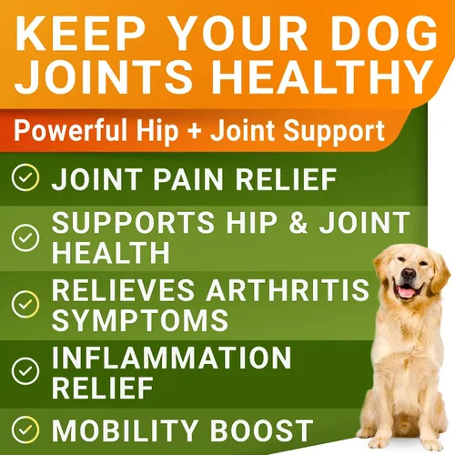 Vista 3 de Paquete de glucosamina líquida + aceite de salmón Omega 3 para perros, alivio del dolor articular + alivio de alergias, condroitina, MSM, colágeno +