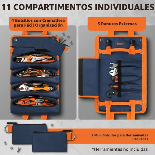 Vista 2 de Bolsa de herramientas resistente para regalo, para hombres, papás, mecánico