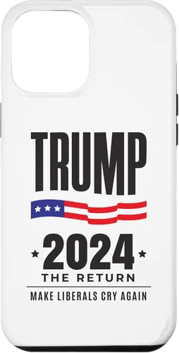 Vista 25 de iPhone 13 Pro Max Trump 2024 - The Return - Make Liberals Cry Again - Funda de elección