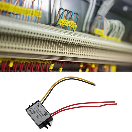 Vista 8 de Convertidor Adaptador de corriente reductor CA 10-28V a CC 12V Convertidor AC DC Step Down módulo de fuente de alimentación, regulador de voltaje