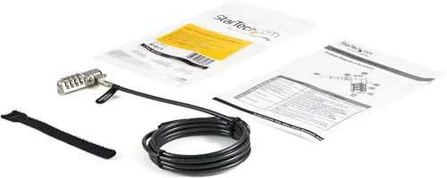 Vista 4 de StarTech - Cable de bloqueo para portátil de 6.6 pies (6.6 ft)