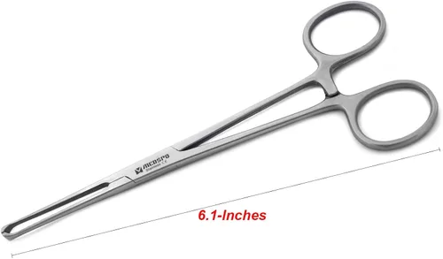 Vista 3 de MEDSPO Pinzas Profesionales Portaagujas Quirúrgico Dental Médico Ortopédico con Bloqueo Sutura Veterinaria Restaurativa Instrumentos