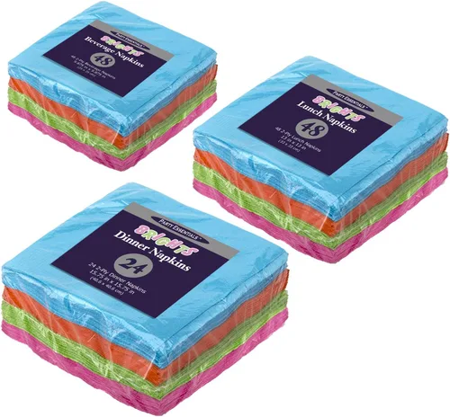 Vista 7 de Party Essentials Servilletas de papel de 2 capas, Servilleta para bebidas