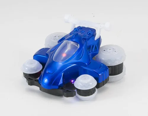 Vista 7 de Mindscope La acción azul del truco del control de radio de Hoverquad enciende el vehículo LED 49 MHz