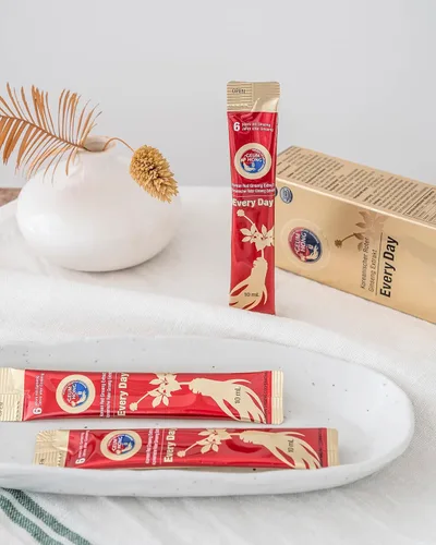 Vista 5 de Extracto de ginseng rojo coreano Panax para todos los días, extracto extra fuerte de alta potencia. Sistema inmunológico, promueve la salud mental