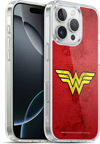 Vista 40 de Head Case Designs Funda de gel suave con licencia oficial de Wonder Woman DC Comics Classic Logos compatible con Apple iPhone 7 Plus/iPhone 8 Plus