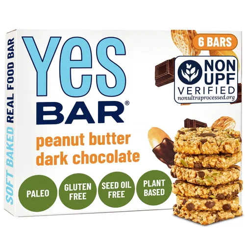 Vista 15 de The YES Bar Barra de manzana y canela crujiente – Proteína a base de plantas, barra de aperitivo decadente – Vegana, paleo, sin gluten, sin lácteos