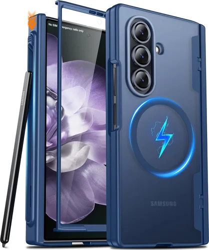 Vista 8 de Oneagle Funda para Samsung Galaxy S23+ Plus [4 en 1], Funda para Teléfono Samsung S23+ Plus 5G con [Anillo Soporte Giratorio 360°][1X Protector