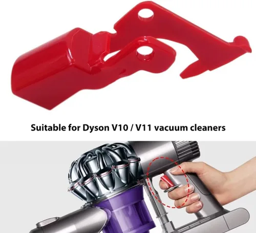 Vista 2 de Nuevo botón de interruptor de encendido extra fuerte reemplazo para aspiradora Dyson V10/V11