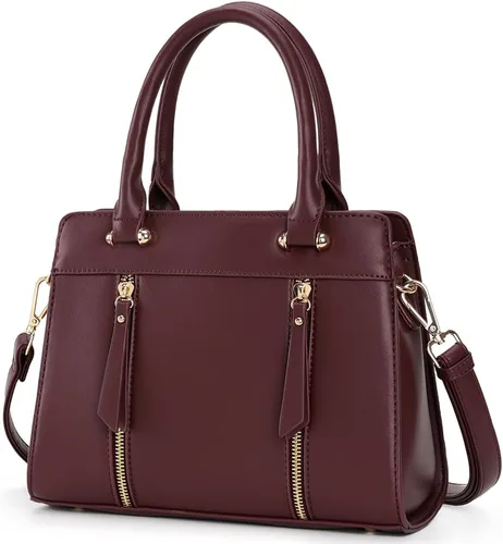 Vista 8 de LJOSEIND Purses and Handbags for Women Trendy Satchel Tote Shoulder Bags with Top Handle
