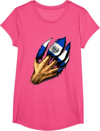Vista 14 de El salvador bandera camisa salvadoreña en mi