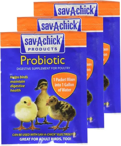 Vista 2 de Sav-A-Chick Probiótico 3 paquetes de .17 onzas