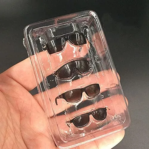 Vista 7 de 4 gafas de sol a escala 16 modelo para accesorio de figura de 12 pulgadas