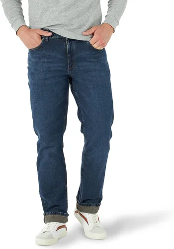 Vista 9 de Lee - Pantalones vaqueros rectos de ajuste relajado para hombre Azul hielo.