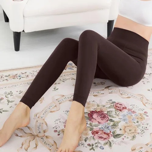 Vista 2 de LCMTWX Leggings para mujer, botas largas, informales, delgadas, para Navidad, pantalones para mujer