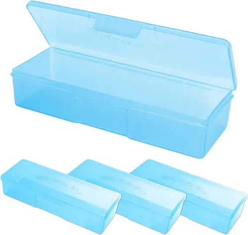 Vista 9 de Beauticom Caja personal de almacenamiento para manicurista profesional uñas pedicura (tamaño grande) (1 unidad, azul)
