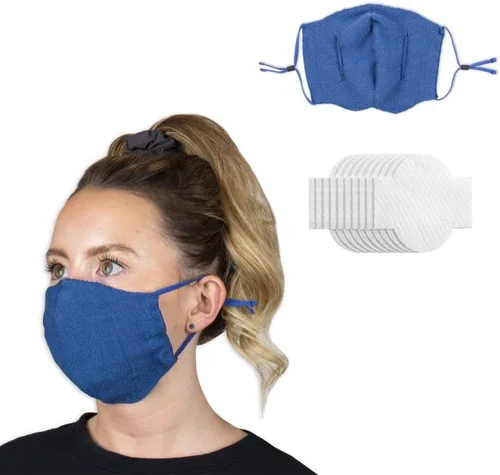 Vista 10 de Wembley Mascarilla ajustable y lavable para adultos y niños
