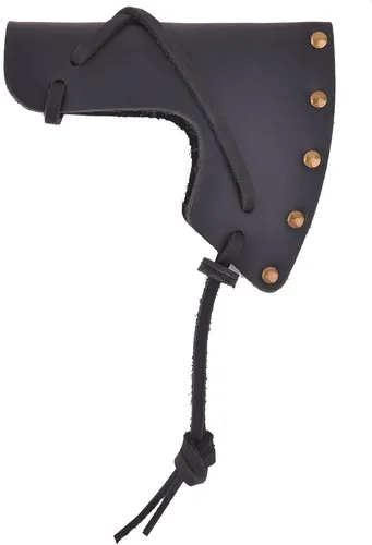 Vista 9 de Funda de cuero para hacha, cubierta de hacha de camping con cubierta segura para cabeza de hacha