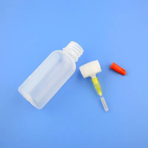 Vista 6 de SHAOTONG 10 piezas de botella de presión con agujas dispensadoras de 20G y tapa (botella dispensadora de 30 ml)