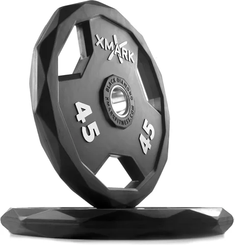 Vista 6 de XMARK DIAMANTE NEGRO - Discos de peso olímpico XMark, pesas de barra