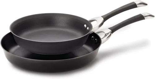 Vista 18 de Circulon Symmetry - Sartén antiadherente con anodizado duro de 8.5 pulgadas, negro