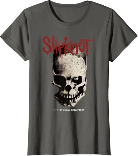 Vista 21 de Slipknot Tribal Calavera playera, niños 12, Rojo