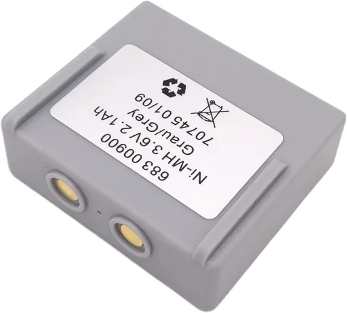 Vista 5 de Batería recargable 68300900 de 3.6 V 2.1 Ah Ni-MH Grau/Gris para control remoto HETRONIC 683 00900 batería, 2100 mAh